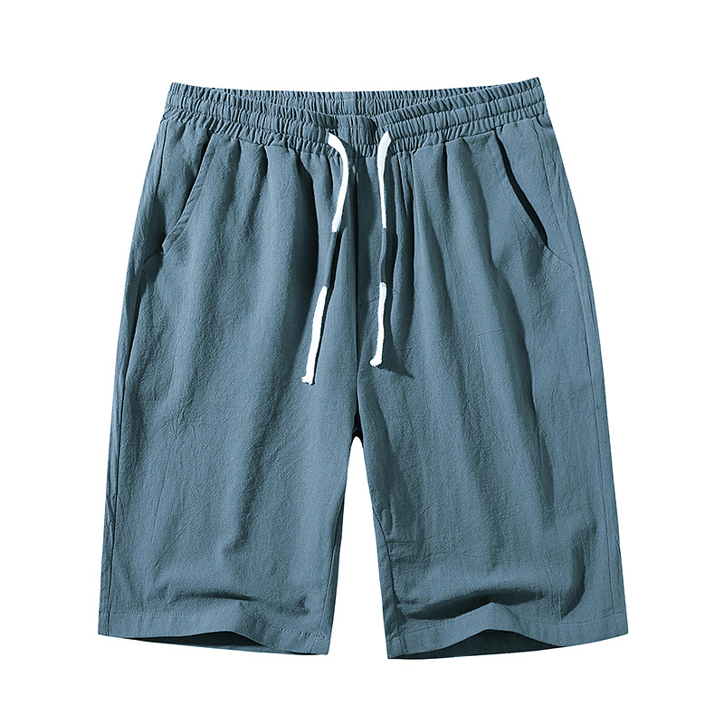 White Summer Running Shorts Men Casual 