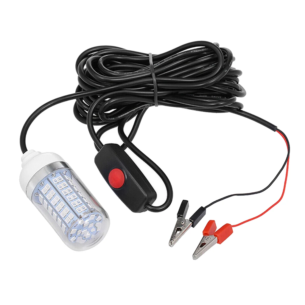 Underwater Fishing Light 300 LED Green Diving Night Catch Attracter