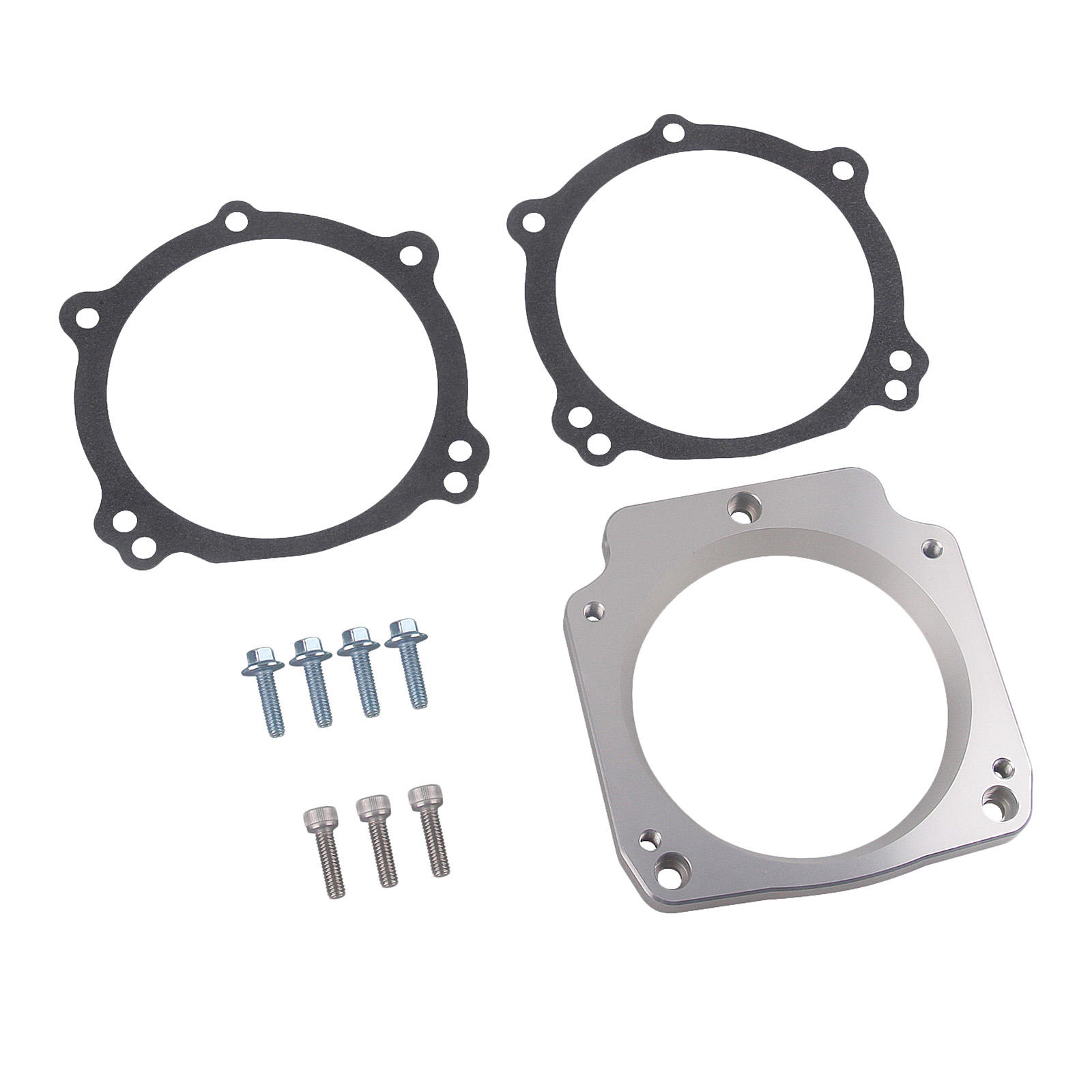 LS 92mm Intake Manifold to 102mm Throttle Body Adapter Plate , Adapts a 102mm throttle body to the intake