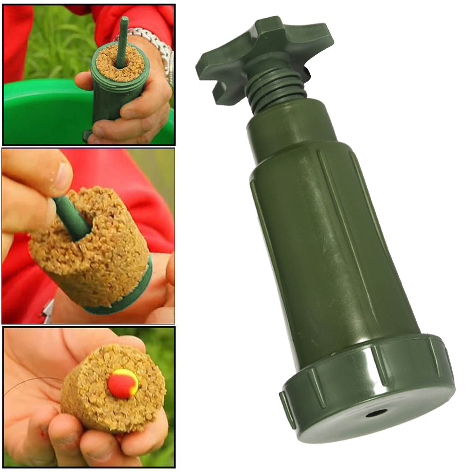 Fishing Lures Shaper DIY Former Explosion Hook Bait Animals Food Compressor Crap Fishing Terminal Tackle Tool River Sea