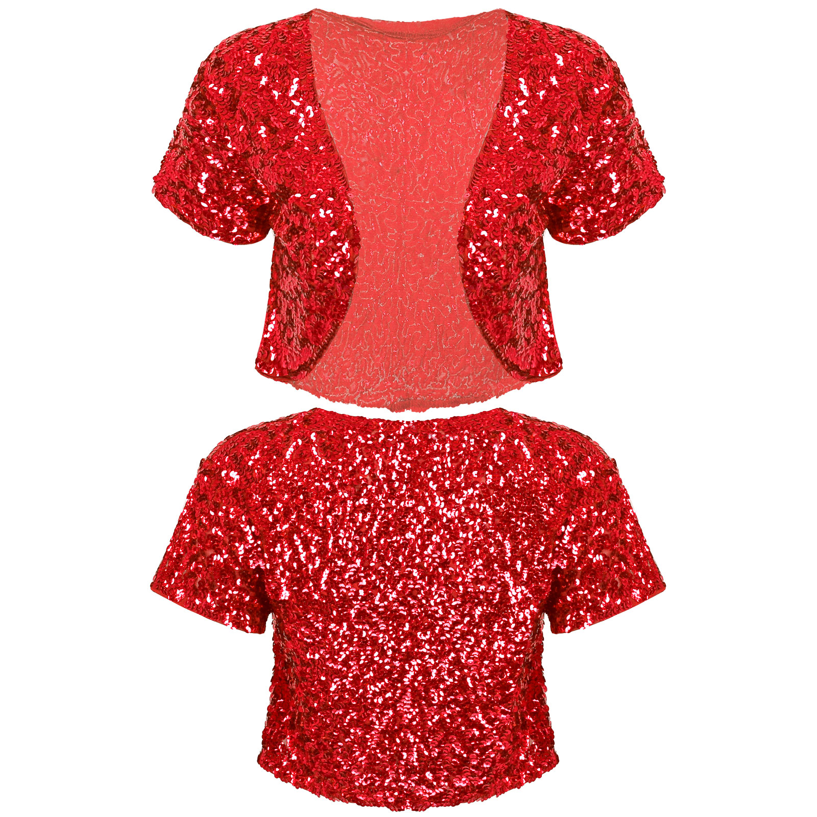 womens manga curta casaco recortado brilhante lantejoulas bolero encolher cardigan jaqueta outwear para festa retro dança wear palco desempenho