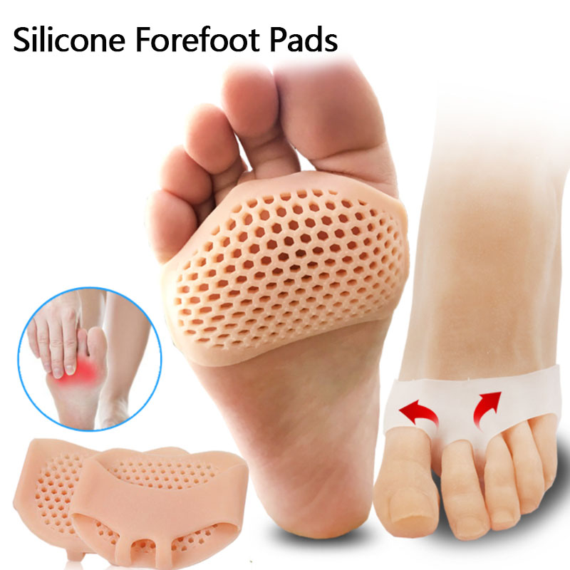 Best of 1Pair Silicone Soft Forefoot Pads Women High Heel Shoes Slip Resistant Protect Pain Relief Orthotics Breathable Foot Care Tool Reviews & Tips