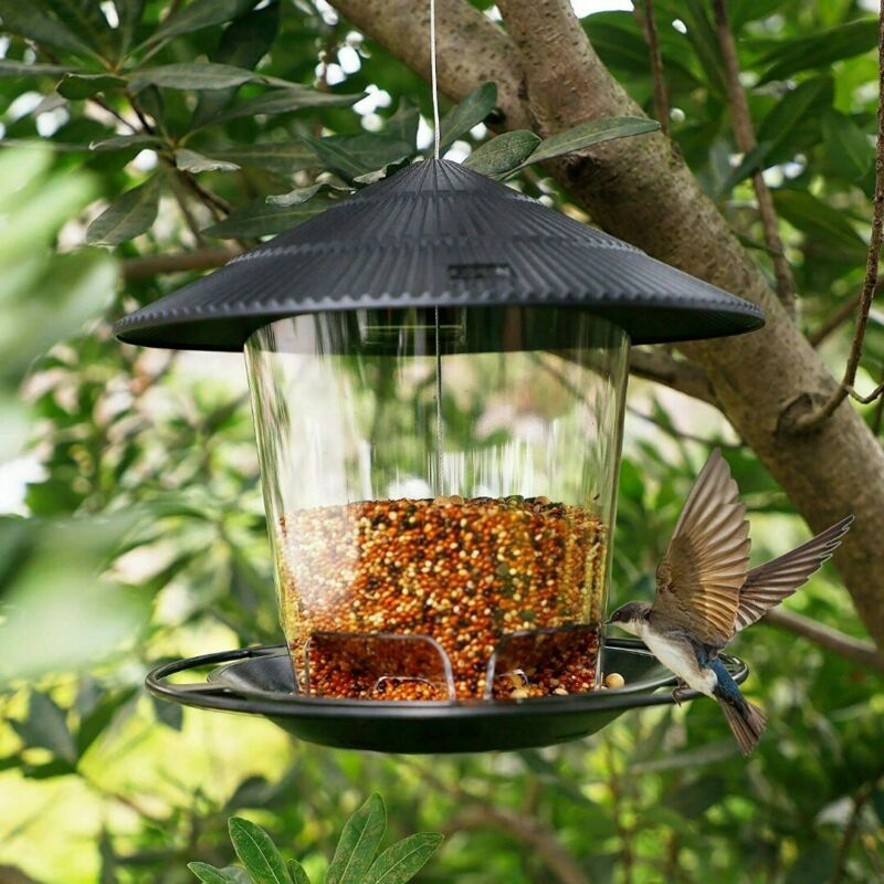 Title 1, Waterproof Gazebo Hanging Wild Bird Feeder Outd...