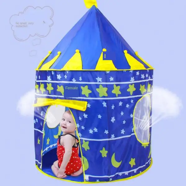 PRINCESS CASTLE PLAY TENT KIDS PLAYHOUSE FOR CHILDS TODDLERS GIFT/PRESENTS 53``H
