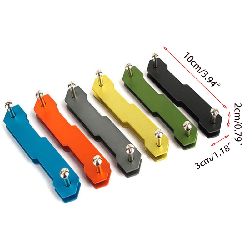 Support Organisateur Pour Clés à Douille 1/2" - Porte-clés En Plastique Orange/noir | Rangement D'atelier