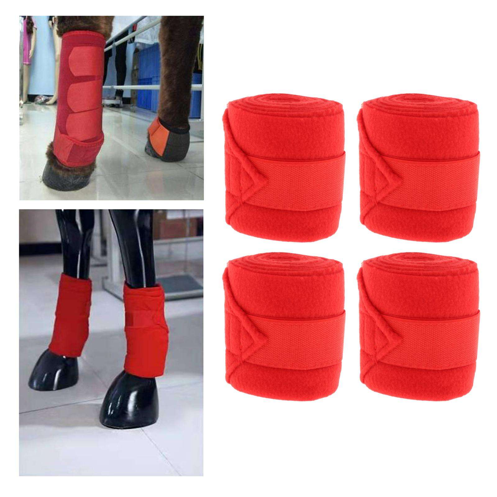 Horse Tendon Boot 2 Pieces, Tendons for Training, Jumping, Riding Protection Accessories