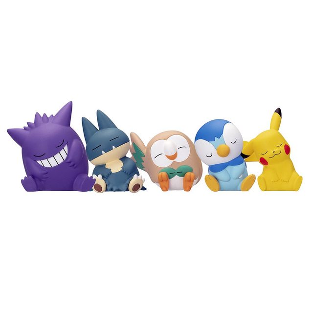 Pokemon tipo normal dormir eevee adorável figura de ação modelo ornamento  brinquedos crianças presentes - AliExpress