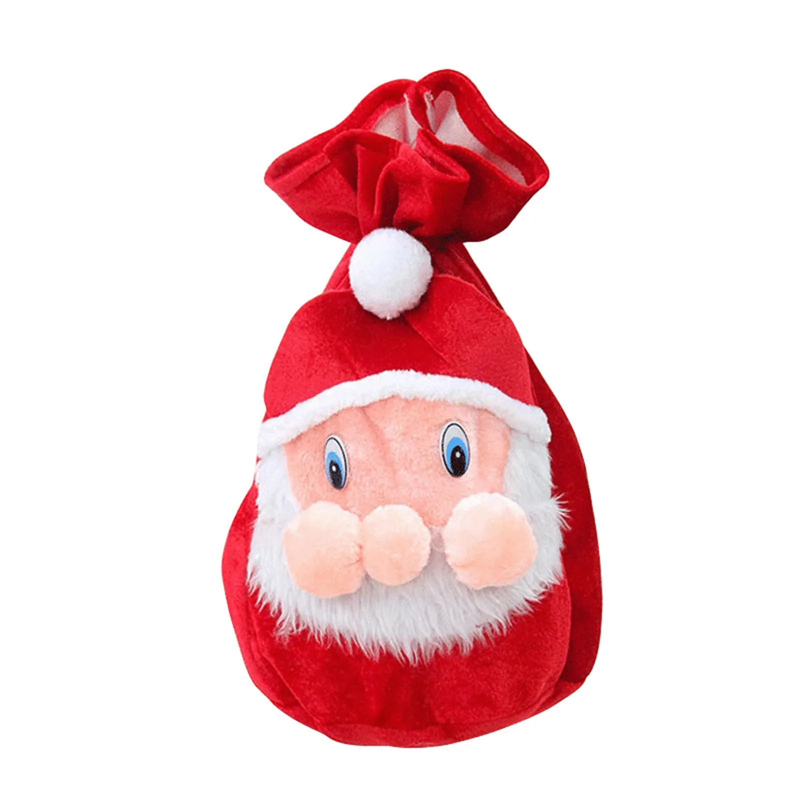 Santa Claus Christmas TOY Bag SACK Plush Velvet Present Costume Accessory Gift