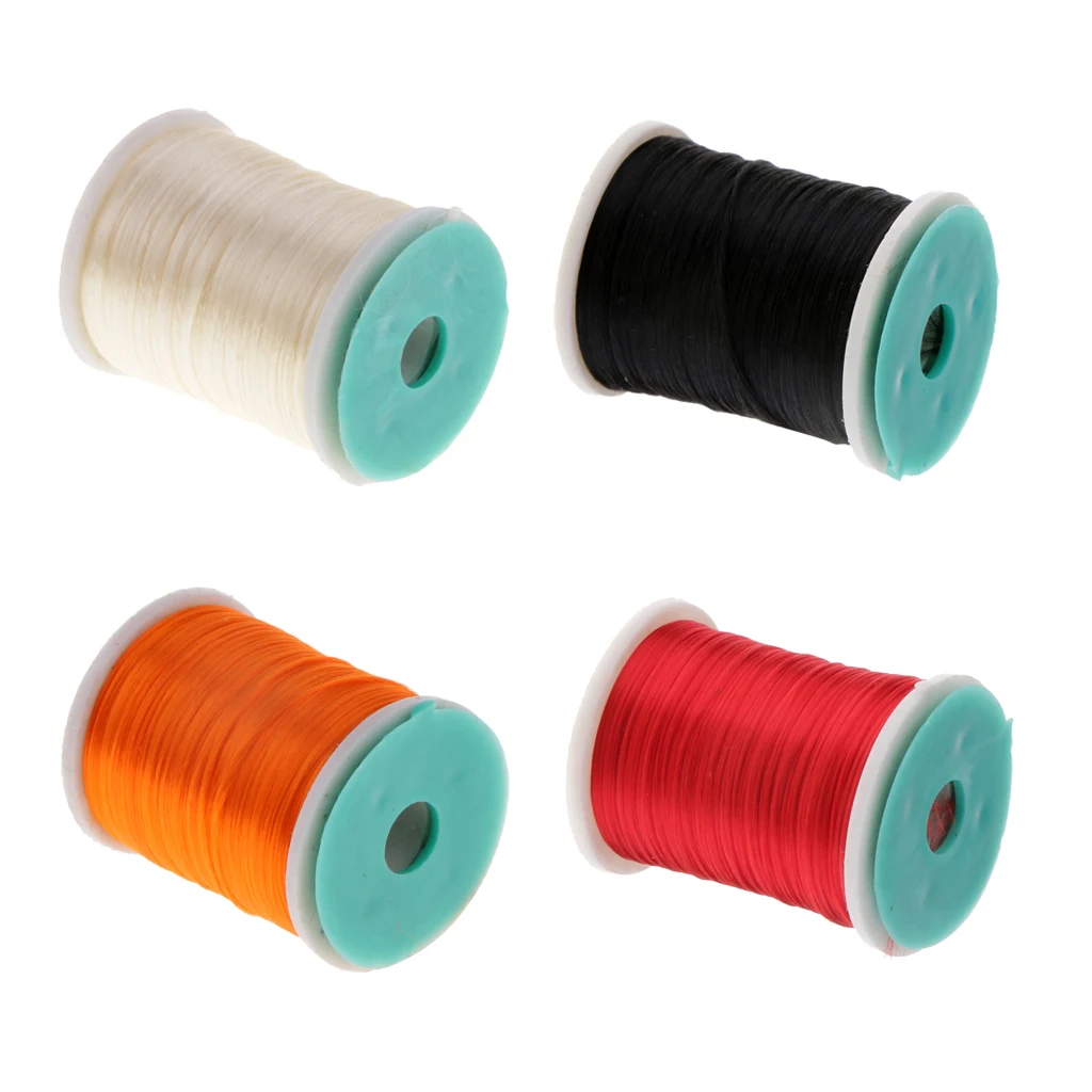 1 Spool Fly Tying Thread Flash Tinsel Thread DIY Fly Tying Materials 250m