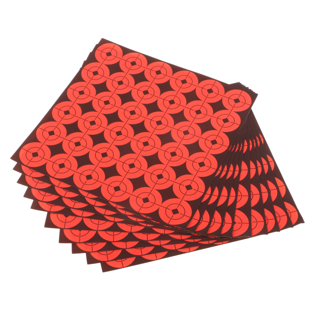 360pcs High Visibility Target Stickers Self-adhesive Shooting Hunting Target Self-adhesive Target