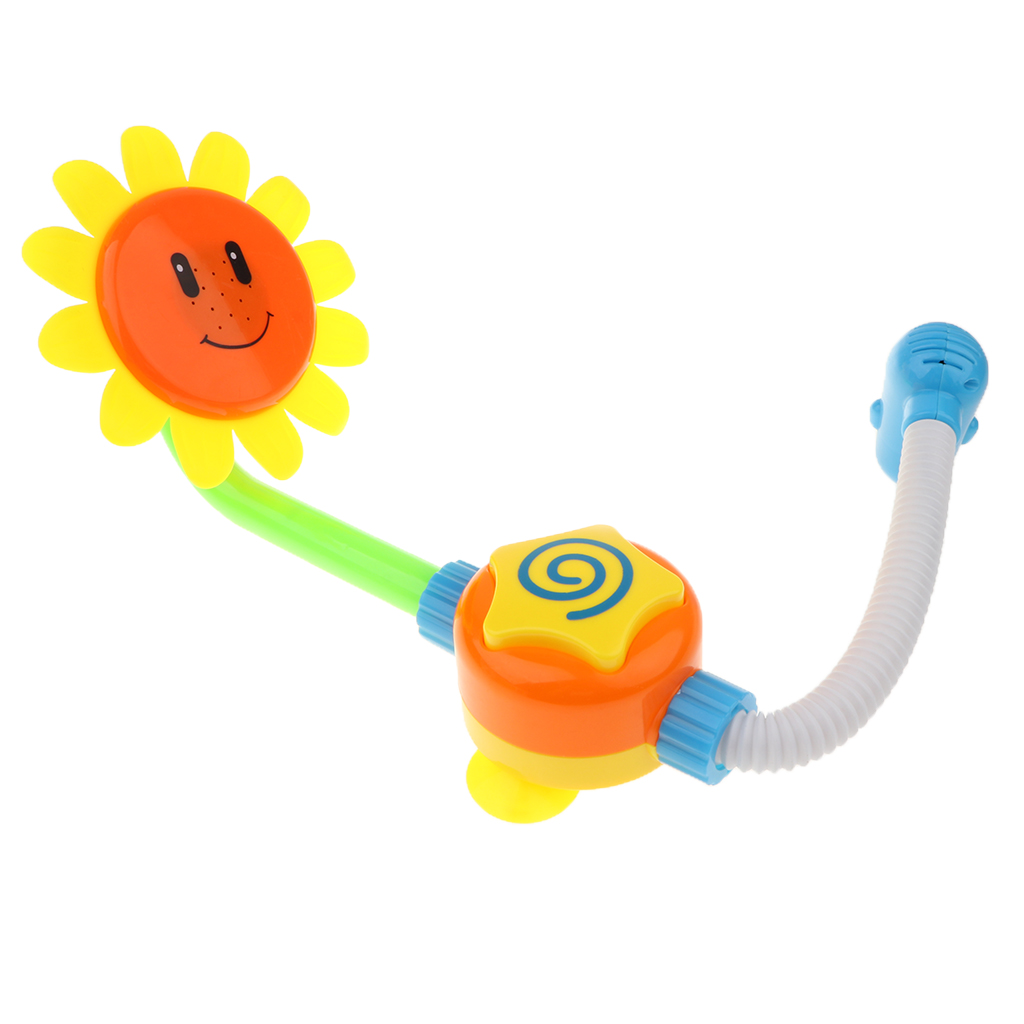 Baby Kid Bath  Shower Head Faucet Water Automatic Pump Bath Toy