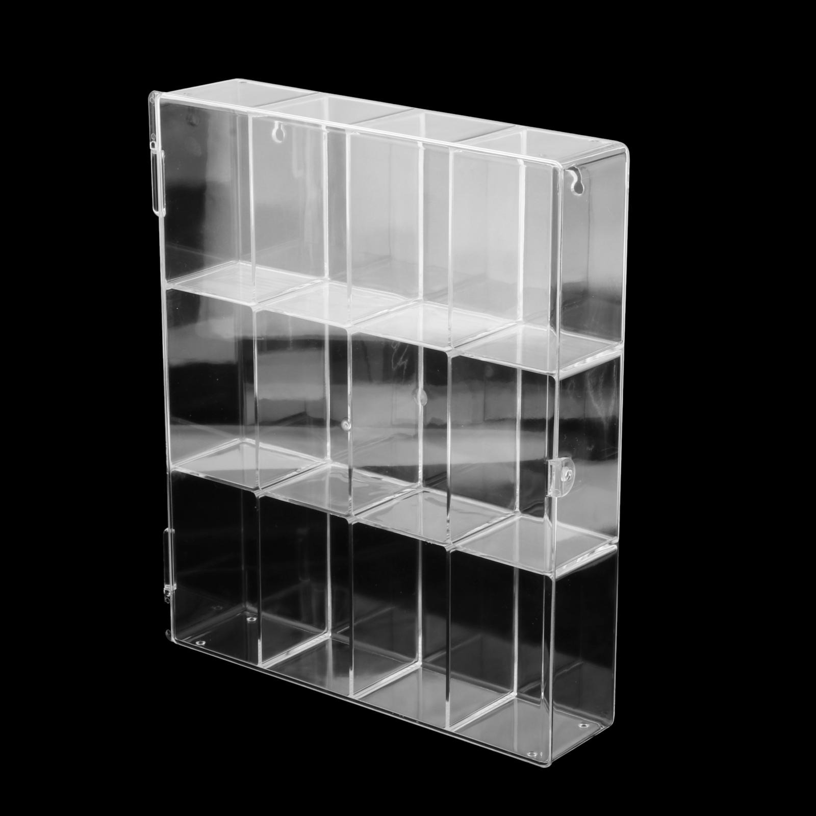 Acrylic Display Case Countertop Stand Showcase for Mini Figures Collectibles