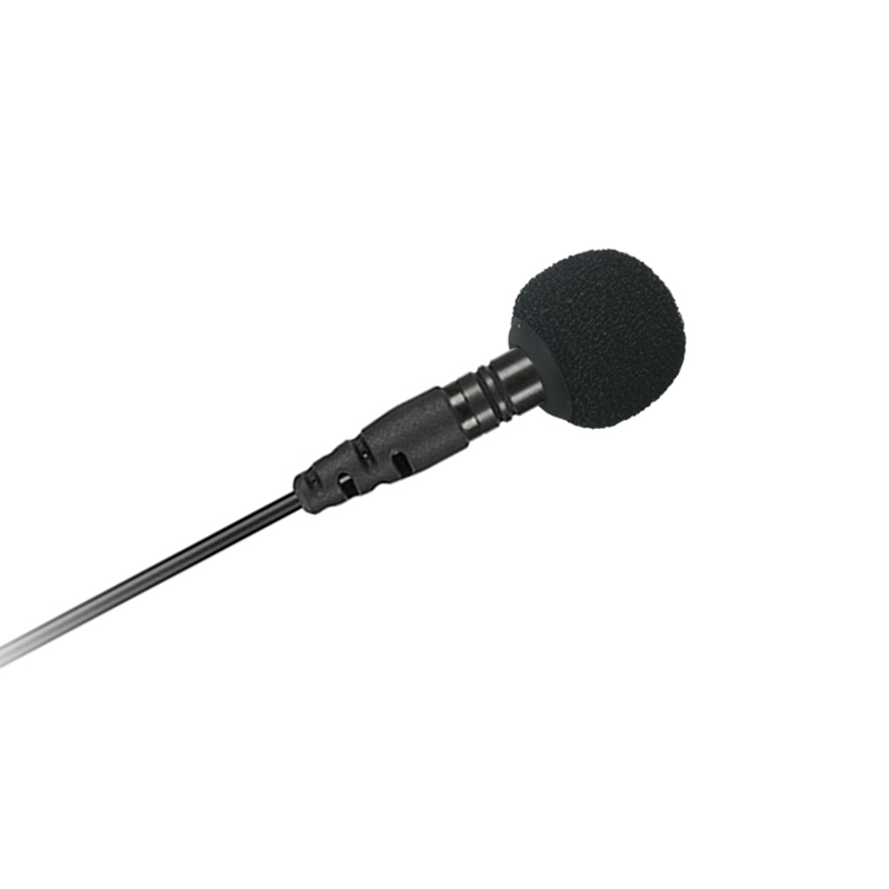 + microfone de lavalier com diâmetro de 4-5.0mm