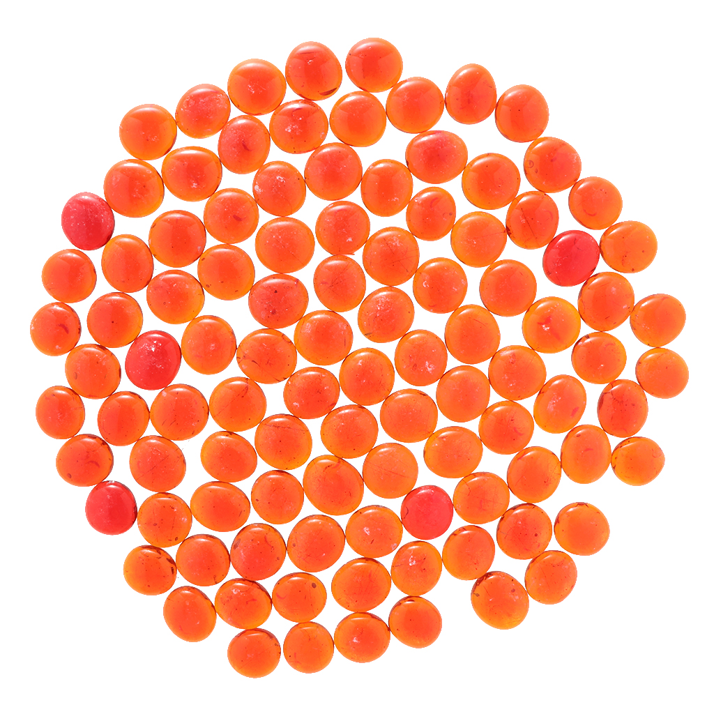 100 pcs. 17-20 mm marble stones glass nuggets muggle stones glass stones