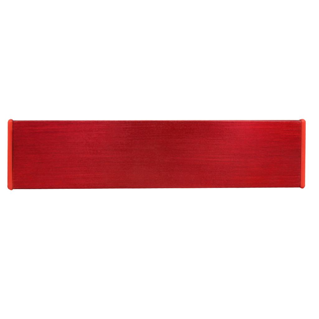 Wood Hand Shaker Percussion Instrument Sand Shaker Beads Music Red