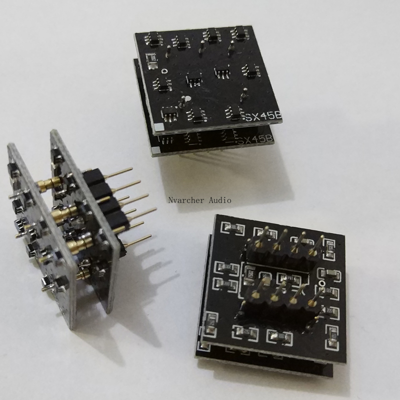 Nvarcher SX45B Doppel Op Amp Chip Ersetzen NE5532 Audio Diskrete Komponente Betriebs Verstärker HiFi PUBLIKUM Vorverstärker – Detail 7