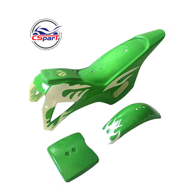 GREEN Plastics Fairing Fender Kit CRF50 110cc 125cc140cc PIT PRO
