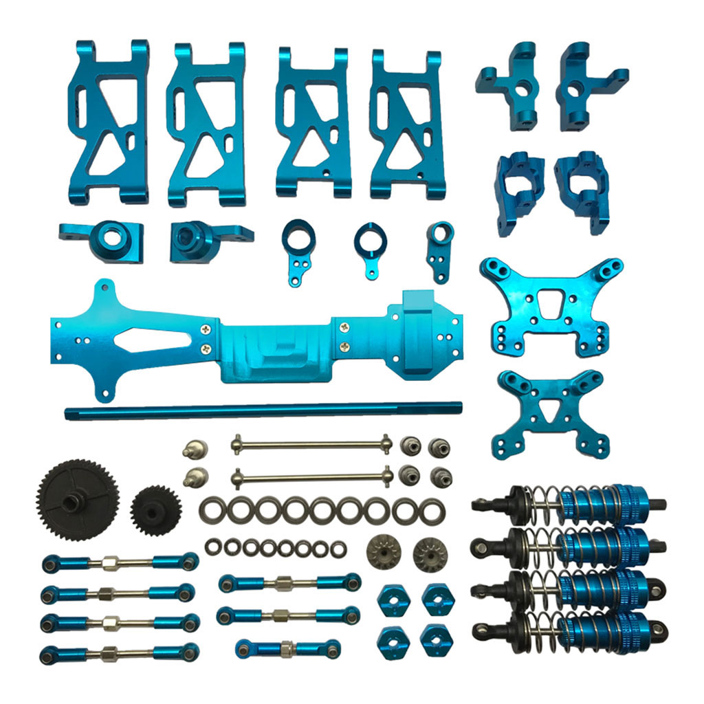 1/14 WLtoys 144001 Upgrade Metal Kit Spare Parts Gears Accessories Set