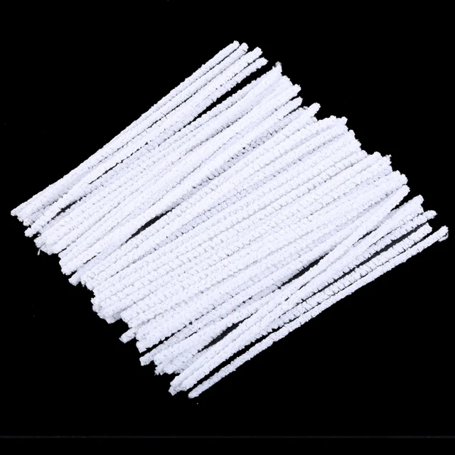 50pcs Smoking Pipe Cleaners Intensive Cotton Tobacco Smoke Cleaning Tool  Rods US