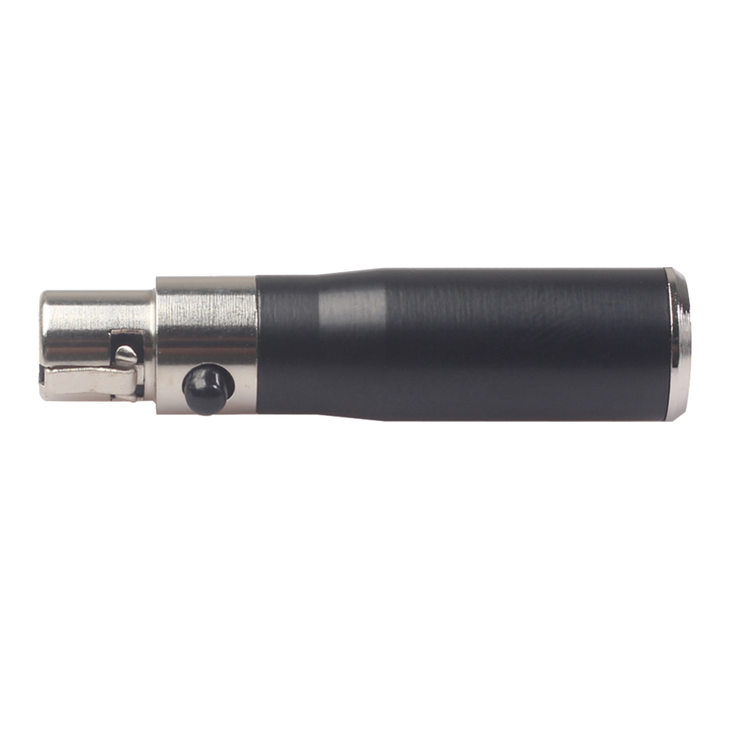 XLR 3pin Male to XLR 4pin Female Plug Audio Adapter Microphone Mic DSLR