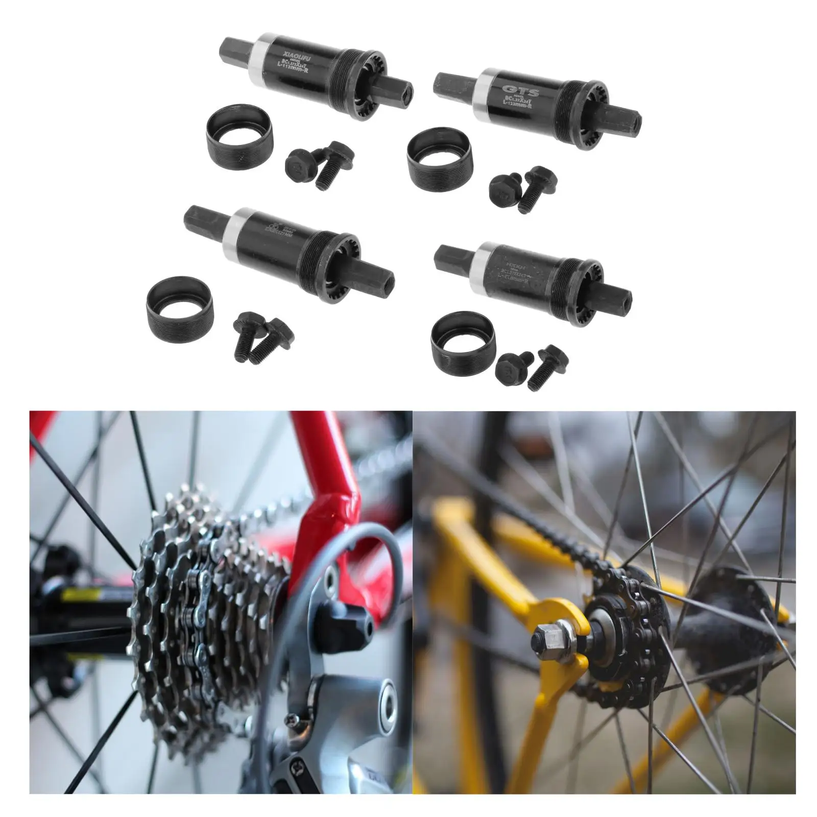 Bike Bottom Bracket Square Taper BB Bicycle Crankset Bike Accessories Parts