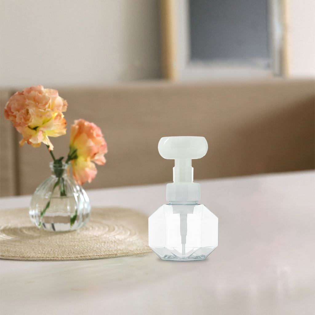 10oz (300mL) Plastic Empty Soap Dispenser Liquid Shampoo Shower Gel Container, Durable, Recyclable, Sturdy and Odorless