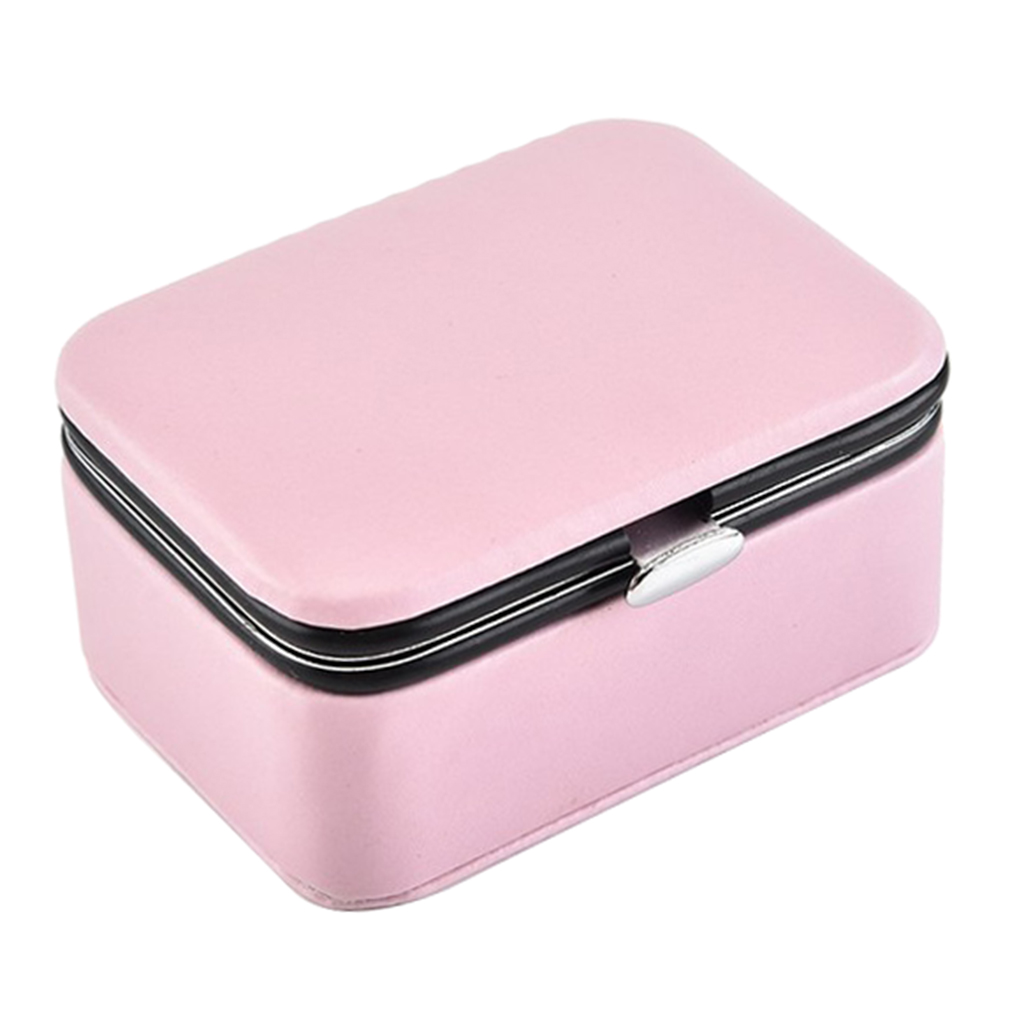 Korean Style Portable Display Jewelry Box For Rings Earrings