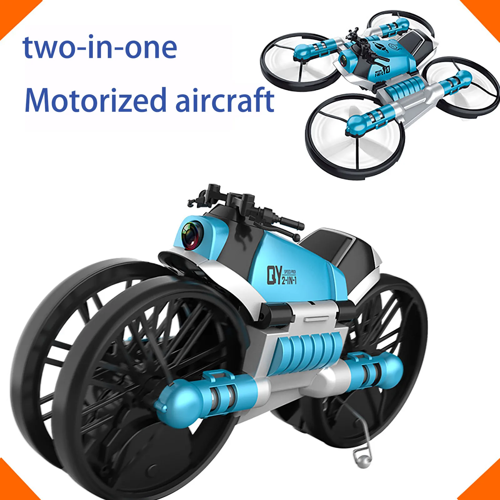 Квадрокоптер трансформер мотоцикл Leap 2 в 1