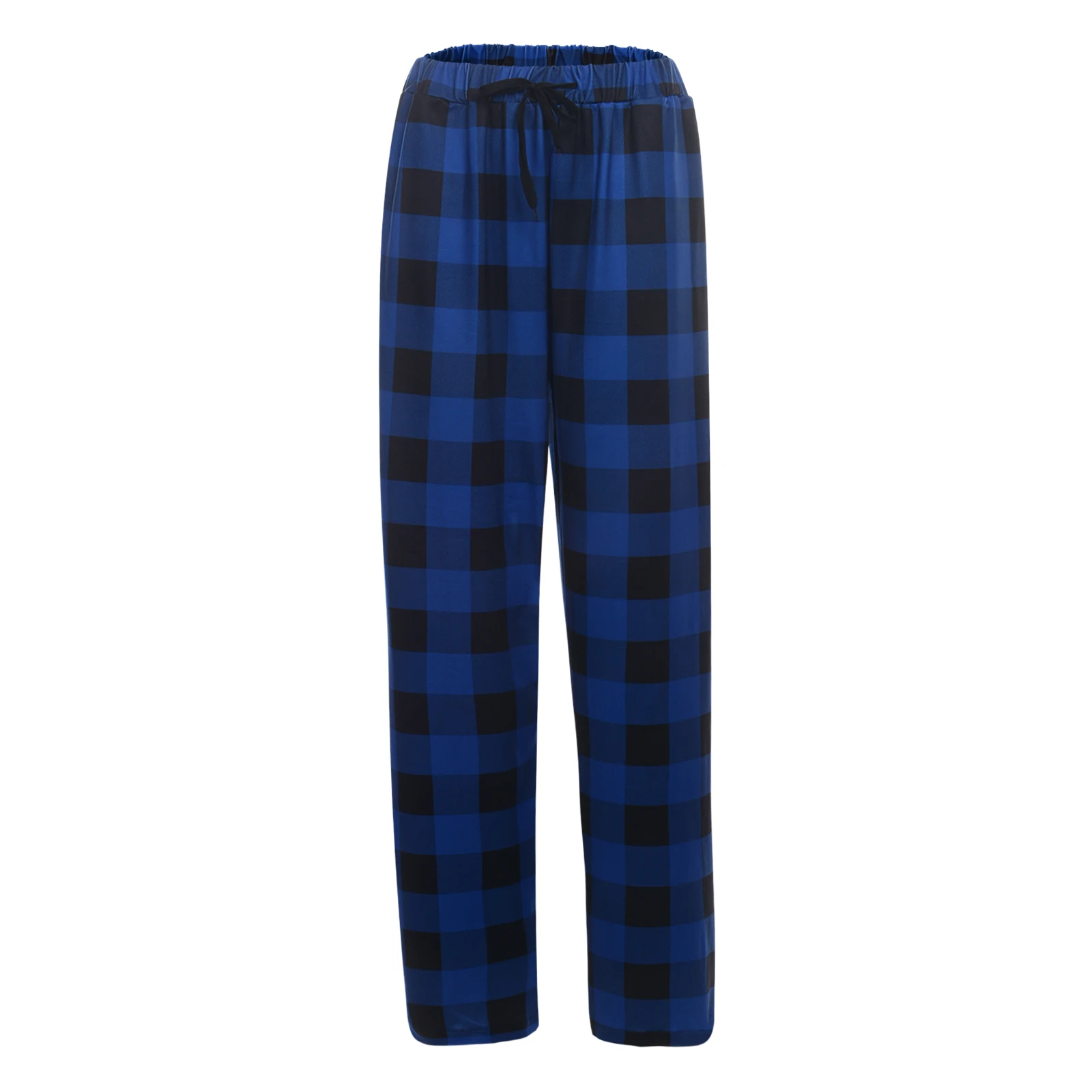 mens designer pjs Men Plaid Loose Sport Plaid Pajama Pants Trousers Cargo Pants Men European And American Frosted Design Sports Men Streetwear men's silk pajamas