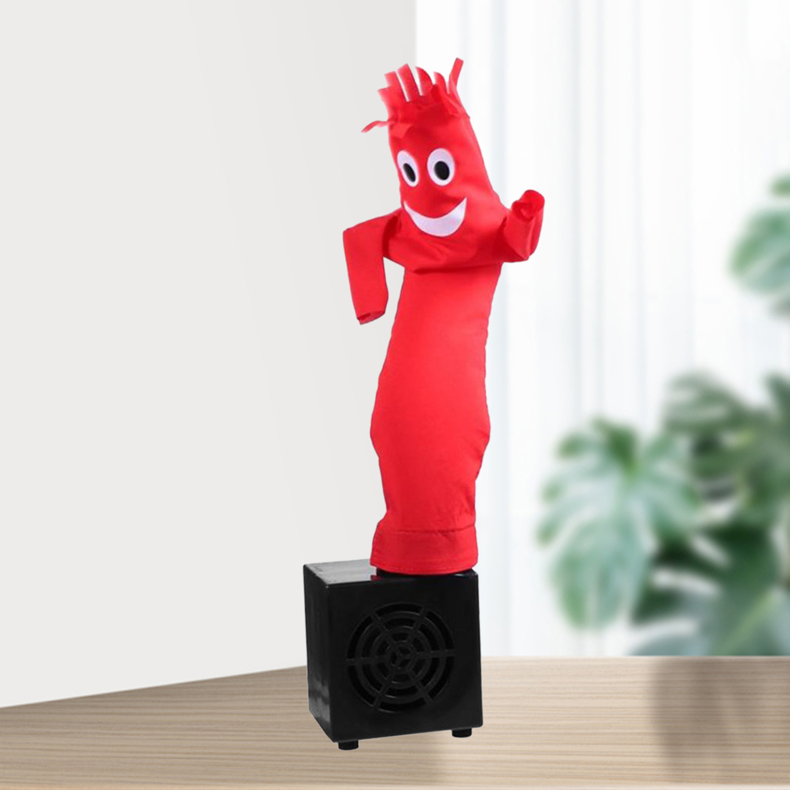 Creative Air Inflatable Tube Guy Mini Puppet Adorable Dancing Man Home Office Desktop Decor (EU Plug)