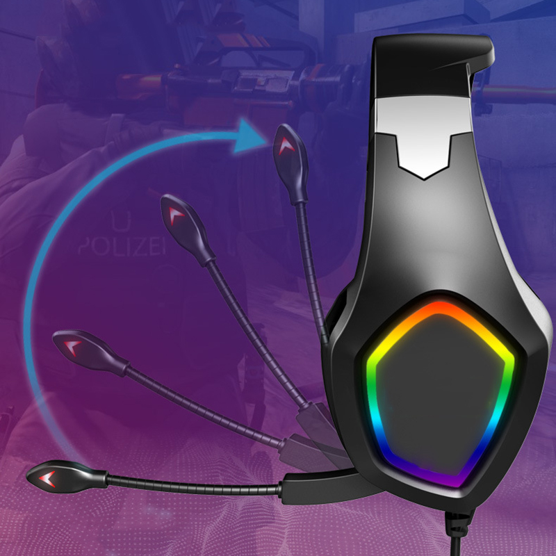 Fones de ouvido profissional gaming headset com
