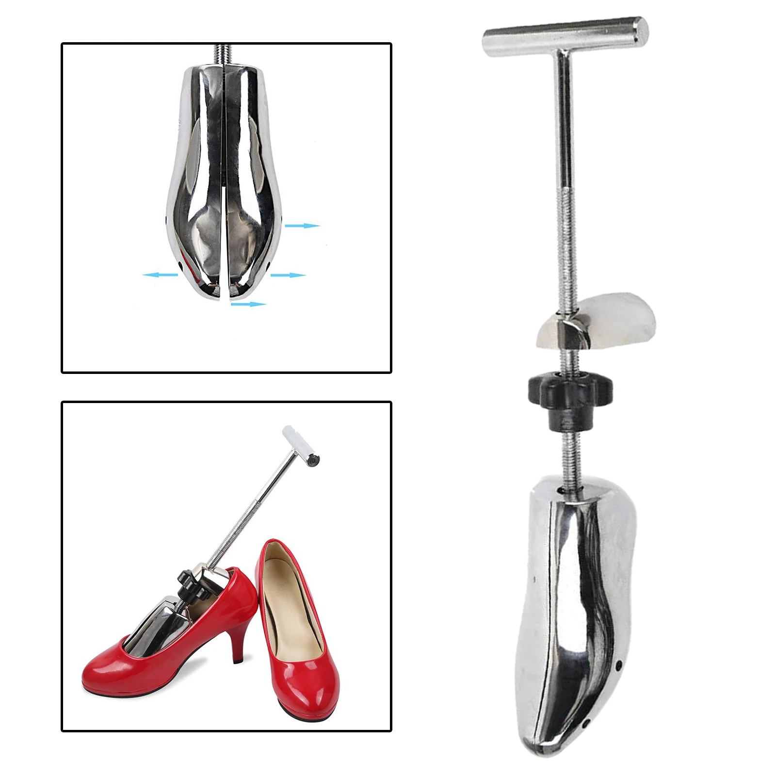 Metal Casual Shoe Support Shapers Adjustable Expander Keepers Stretcher Tree