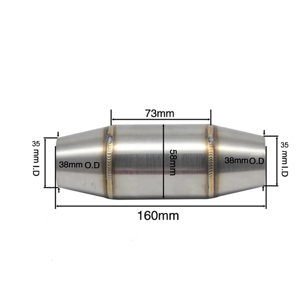 38mm Motorcycle Exhaust Muffler Silencer for Motorcycle Dirt Bike ATV Universal