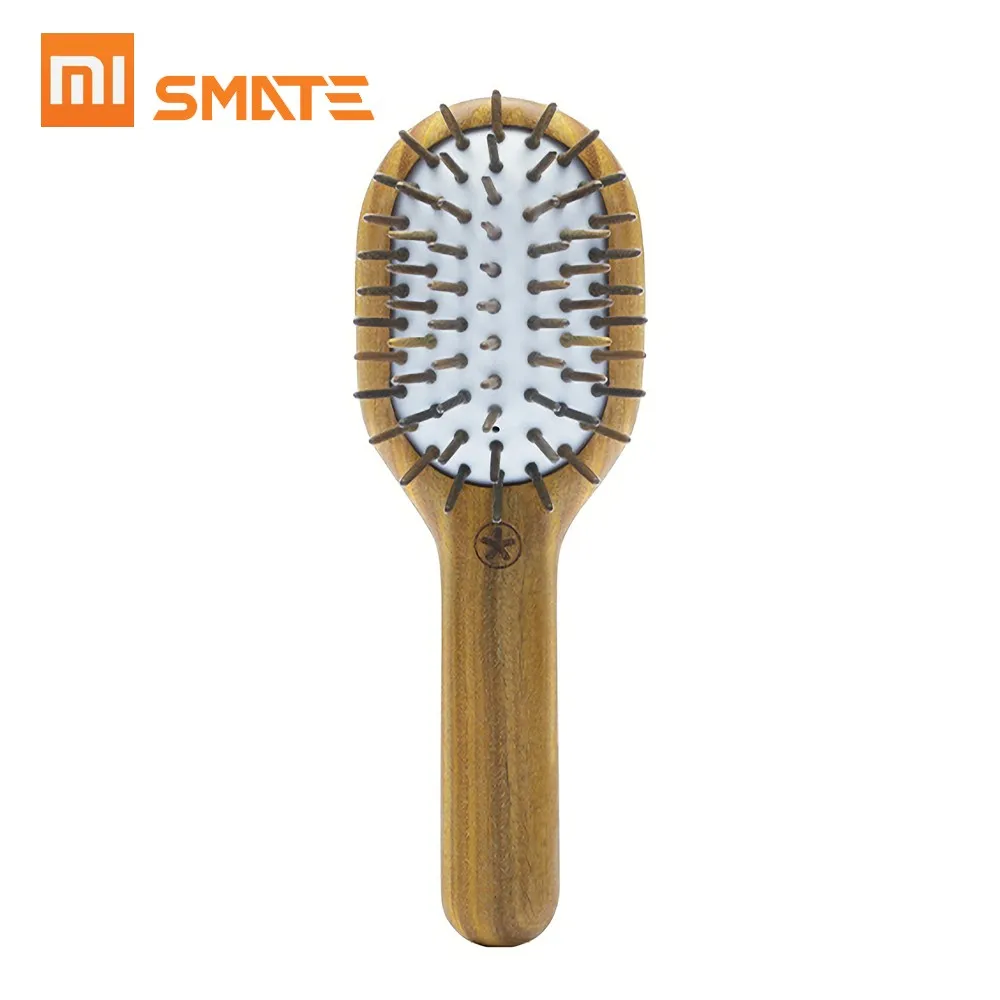 Xiaomi SMATE Hair Care Massage Comb Natural Wood Comb Handmade Hair Brush 2