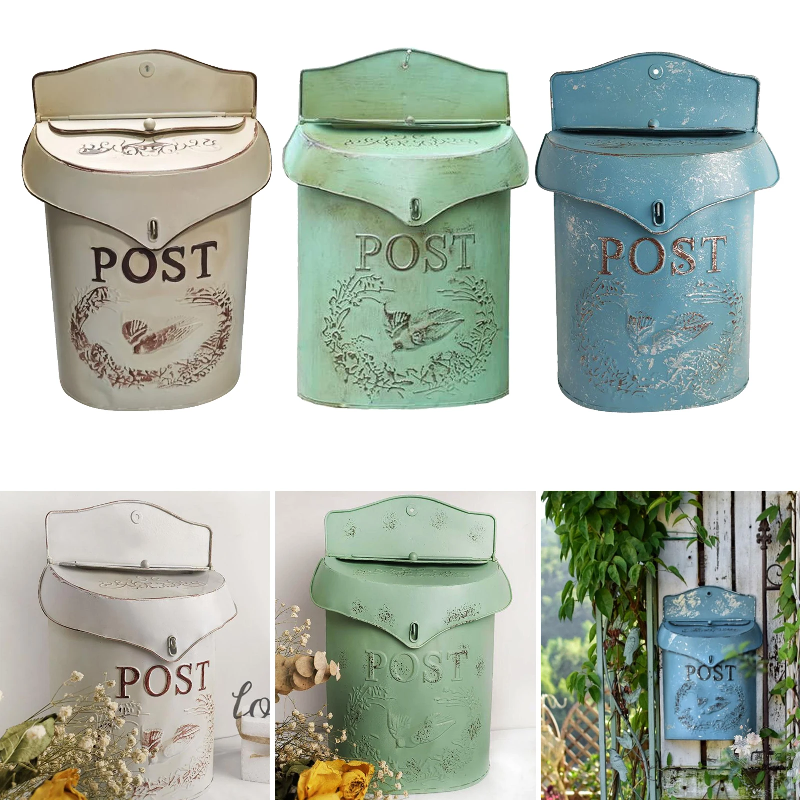 Rural Mailbox, Letter Box, Jardim e Jardim