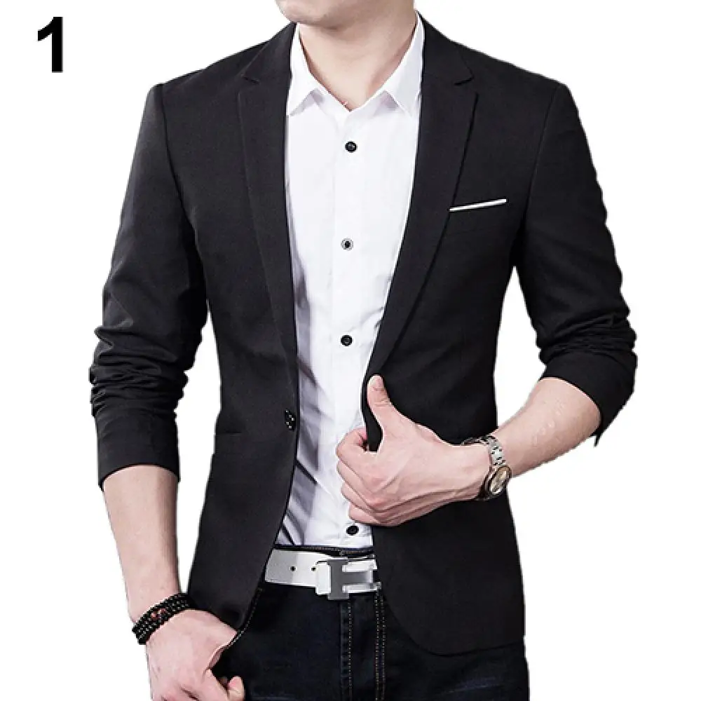 blazer formal masculino de cor roupa de negócios com um venda imperdível