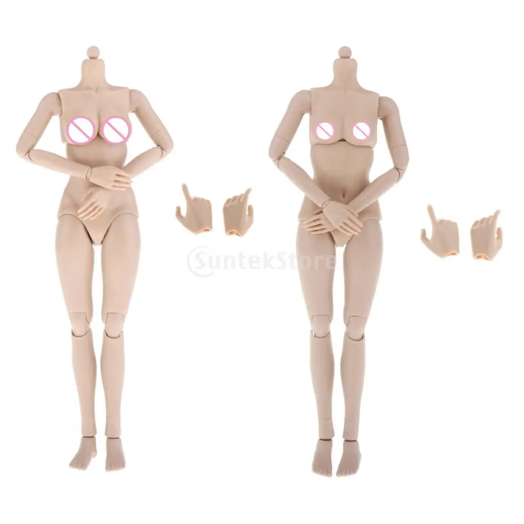 Flexible  Female Body Figures Dolls Toy