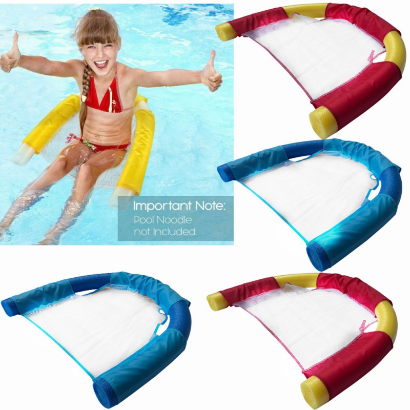 Title 5, Summer Swimming Net Chair Foldable Floating Row...