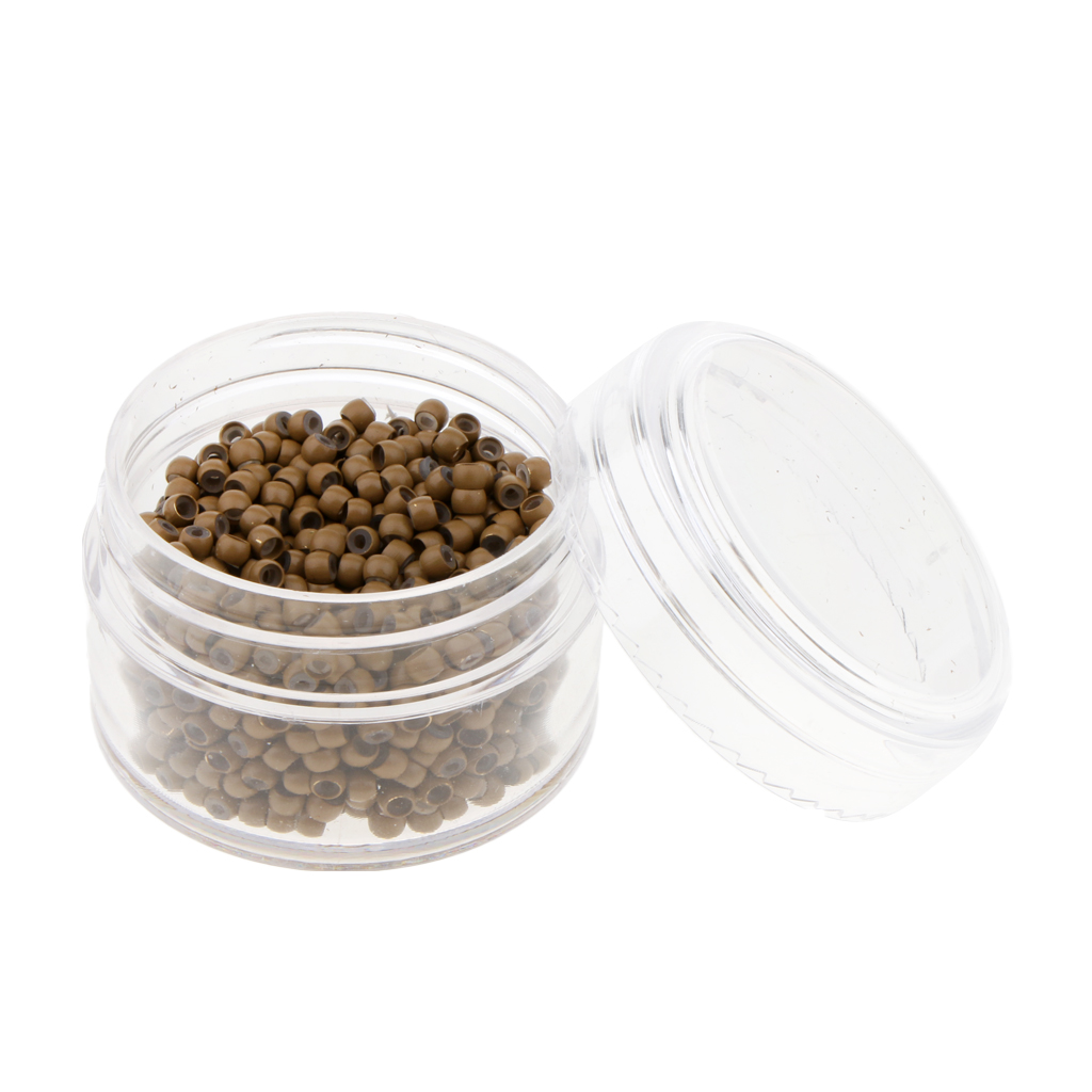 1000 pces cobre micro link tubos anéis