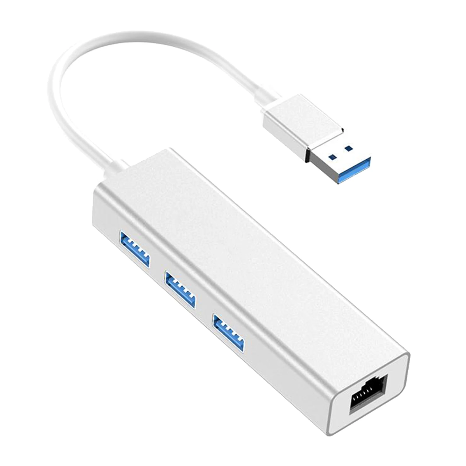 3 Port USB 3.0 Hub with Ethernet Supporting  10 / 100Mbps for IMac Tablet