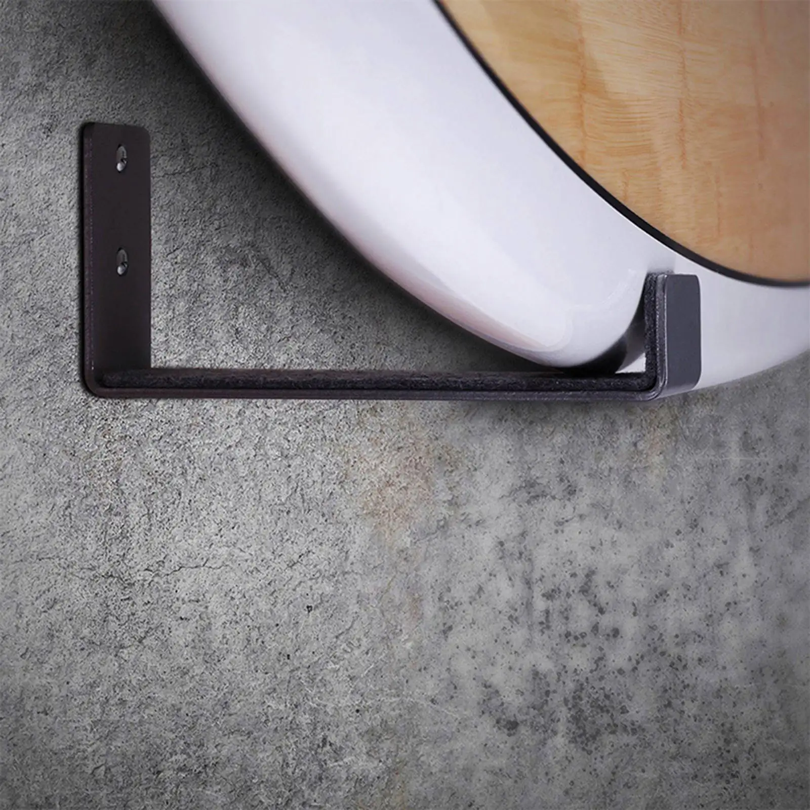 Wall Rack Surfboard Minimalist Wall-Mounted Hook Shelf Accessory Metal for Bathroom Kitchen Indoor Outdoor