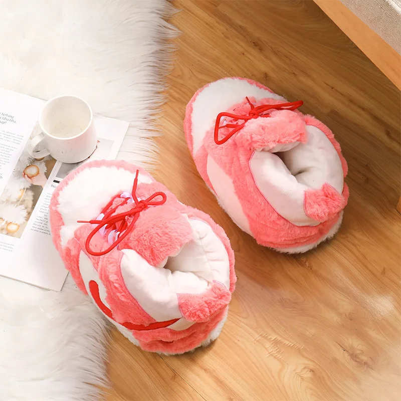 comfortable indoor slippers Winter Warm Slippers Women Cute Home Slippers Unisex One Size Sneakers Men House Floor Cotton Shoes Woman EU 35-44 Plush Sliders best indoor shoes for support
