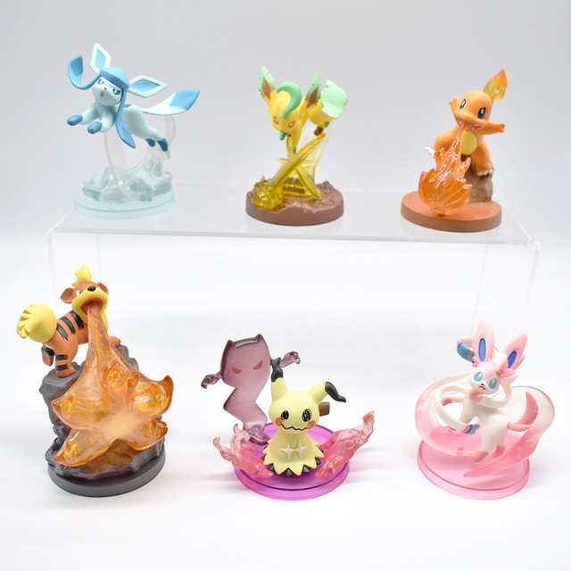 Pokemon Go Anime Figure Model Toy for Kids, Pikachu, Eevee, Sylveon,  Charmander, Bulbasaur, Família, Presente de Aniversário, Decoração -  AliExpress