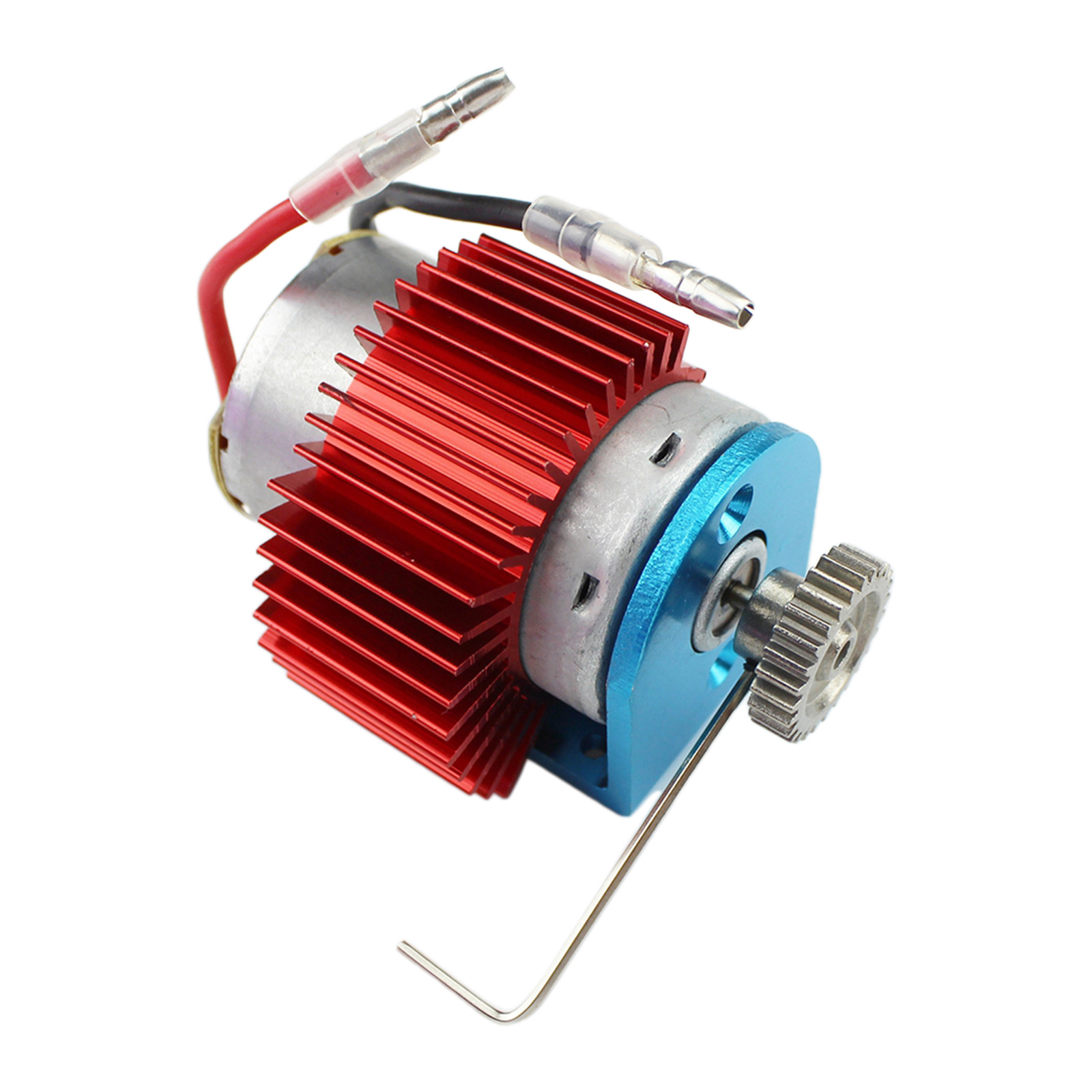 Metal Motor w/ 6x Screws Motor Gear Radiator for WLtoys A969-B A979-B RC Climbing Car Model Replacement Spare Parts Upgrade