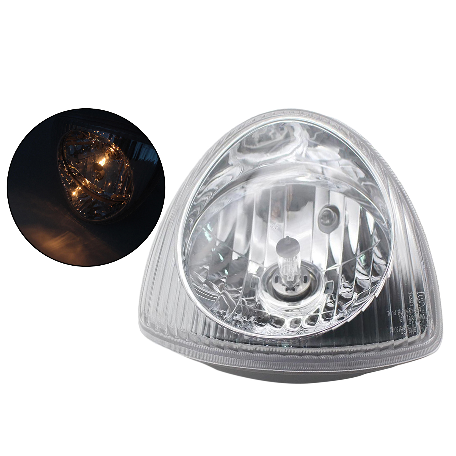 Motorcycle Front Headlight Bulbs Fits for Vespa Fly FLY 50 2T Liberty 50 125