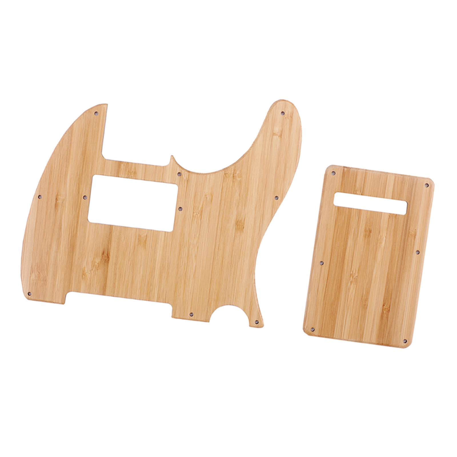10-Hole 1ply Electric Guitar Pickguard Scratch Plate Back Plate for TL Style Electric Guitar Instrument Parts Accessory Luthier