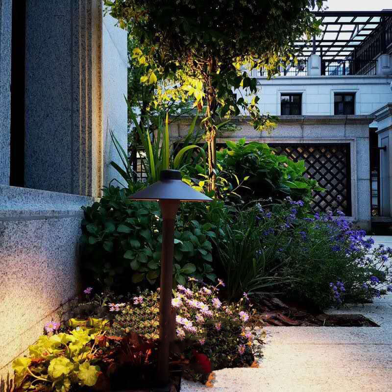 Gramado ao ar Livre à Prova Luzes do Jardim ao ar Cogumelo Dwaterproof Água Parque Villa Quintal Decoração Livre Paisagem Luzes Led Luz 7 High Quality Luzes e Iluminação