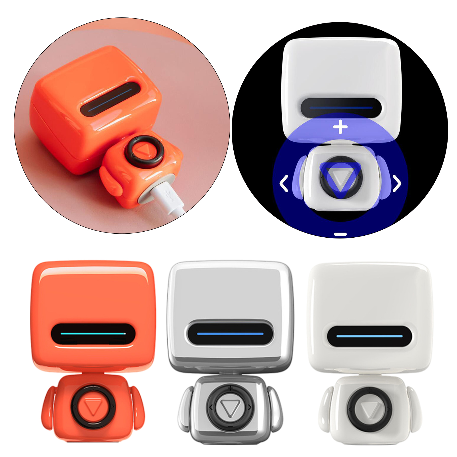 Portable Mini Robot Wireless Bluetooth 5.0 Speaker for Home Travel Outdoor