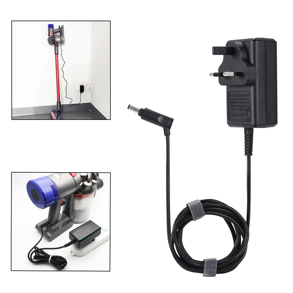 Cordless Vacuum Cleaner Adapter Charger Power Supply Cord for  V7 DC59 DC74 Series, UK Type