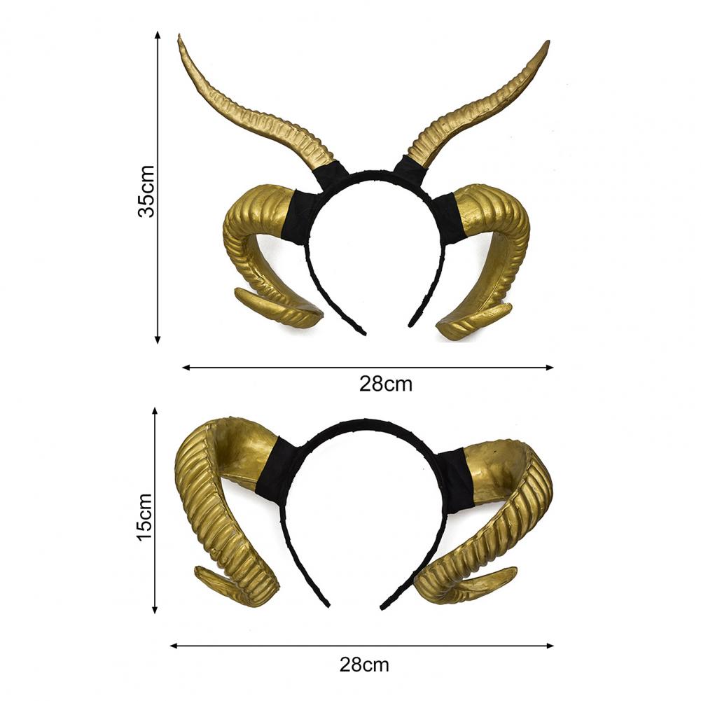 Овечья повязка на голову Новинка Яркий пластиковый Лес Животные фотографии  Овен Косплей фото костюм рога для вечерние | AliExpress